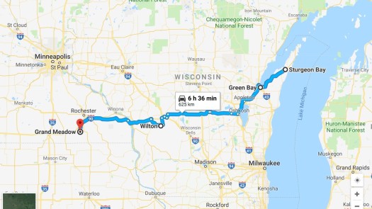 Green Bay to Grand Meadow